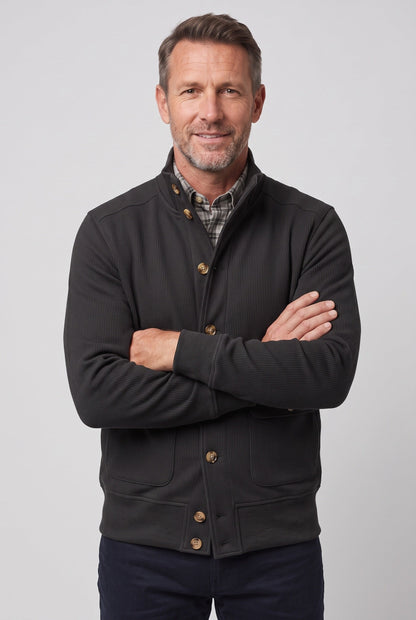 Men's Stand Collar Casual Jacket