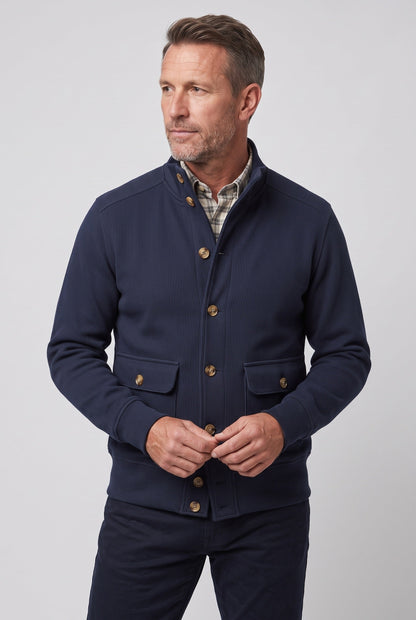 Men's Stand Collar Casual Jacket