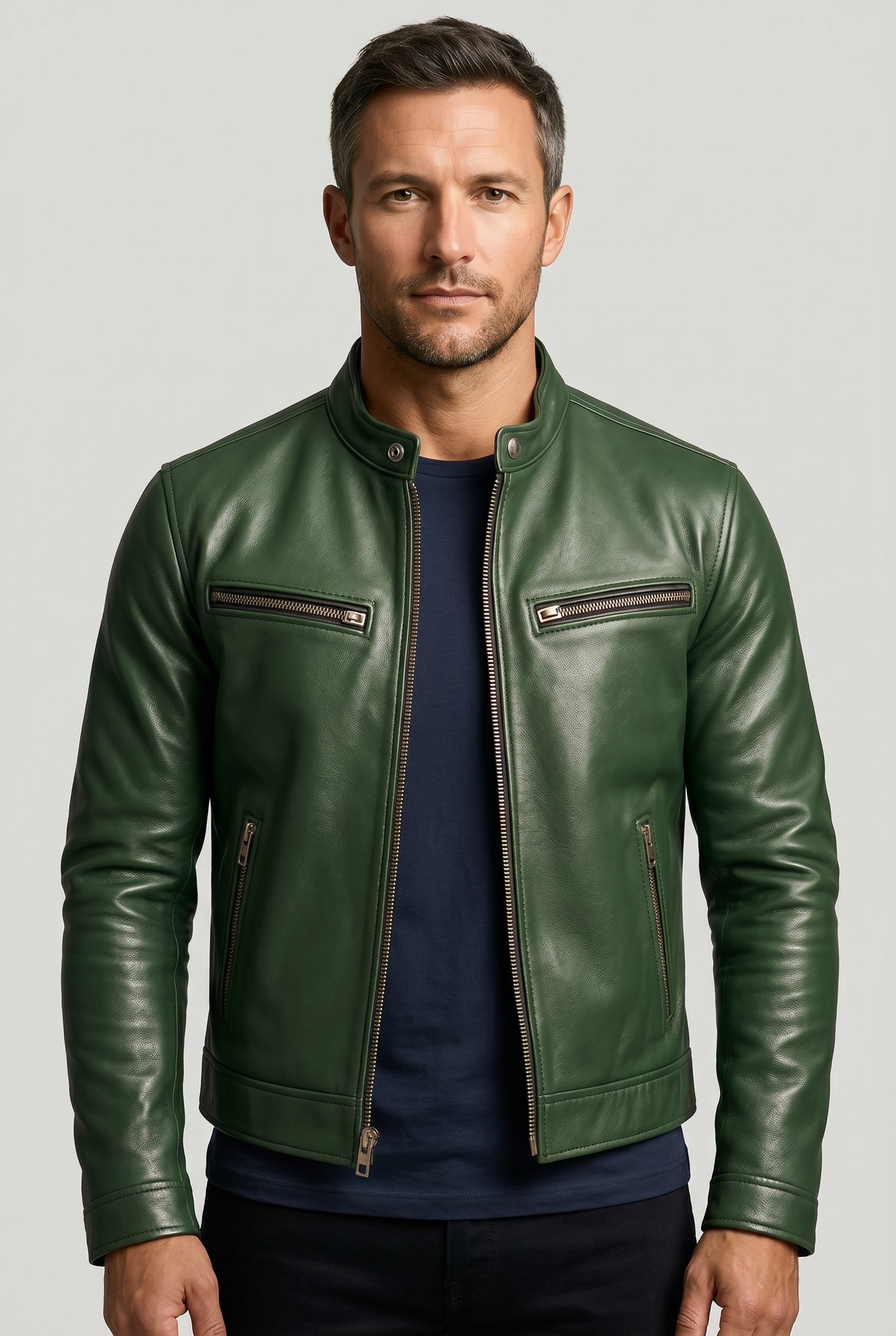 Men's Zip Pocket Casual Jacket