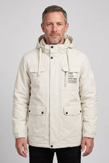 Men's Hooded Waterproof Utility Jacket