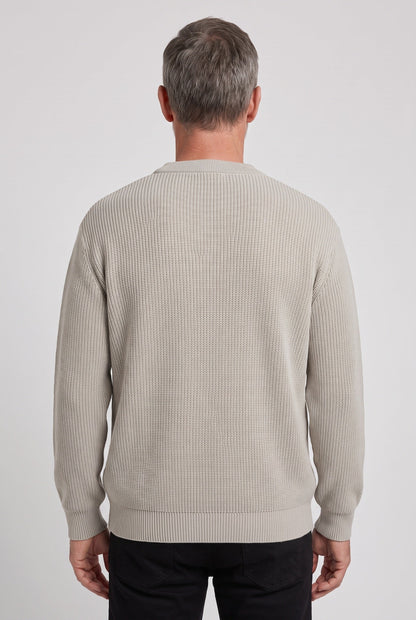 Men's Quarter Knit Zip Jumper