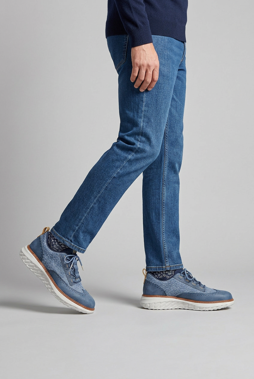 Men's Breathable Cushioned Trainers