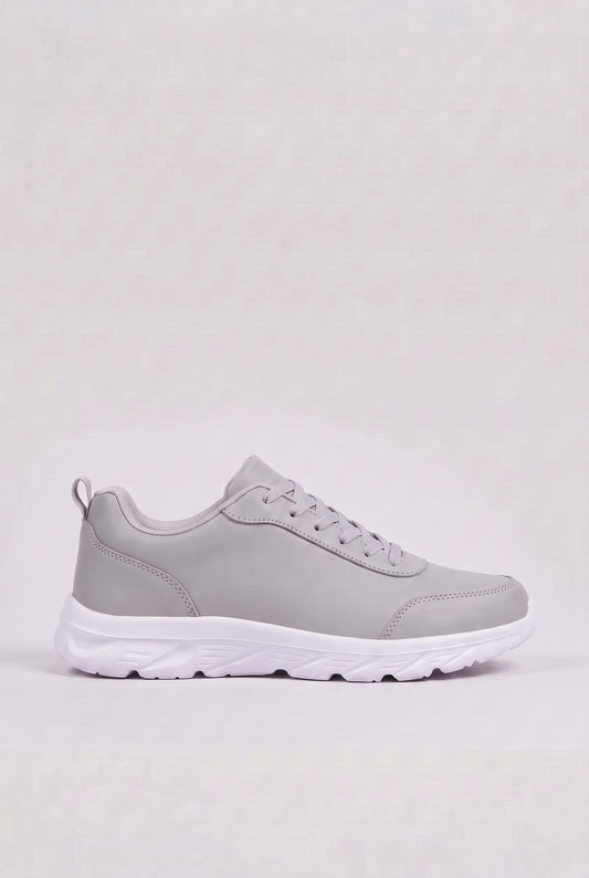 Men's Chunky Sole Lace-Up Trainers