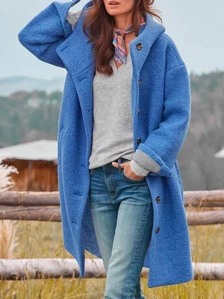 Women's Oversized Hooded Teddy Coat