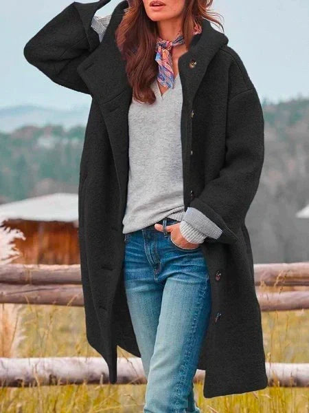 Women's Oversized Hooded Teddy Coat
