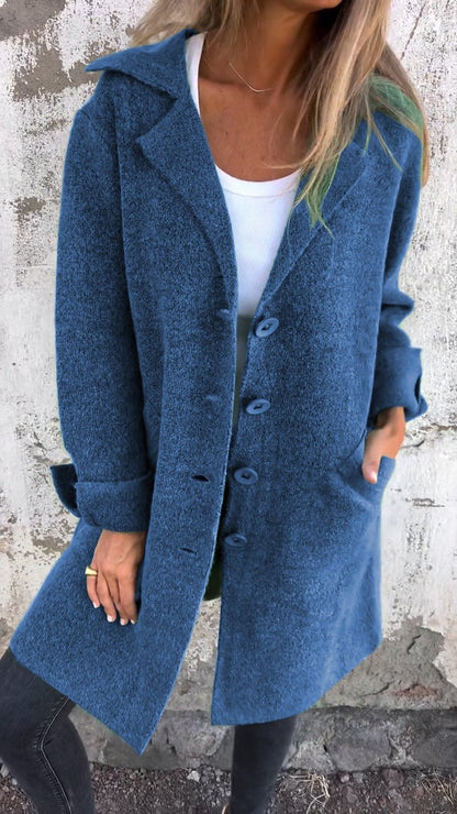 Women's Oversized Wide Collar Coat