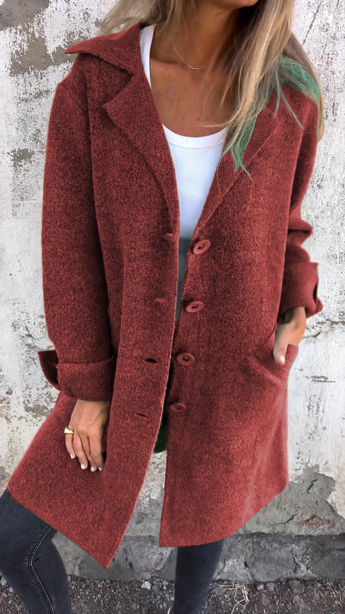 Women's Oversized Wide Collar Coat