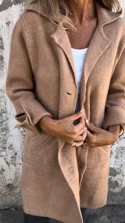 Women's Oversized Wide Collar Coat