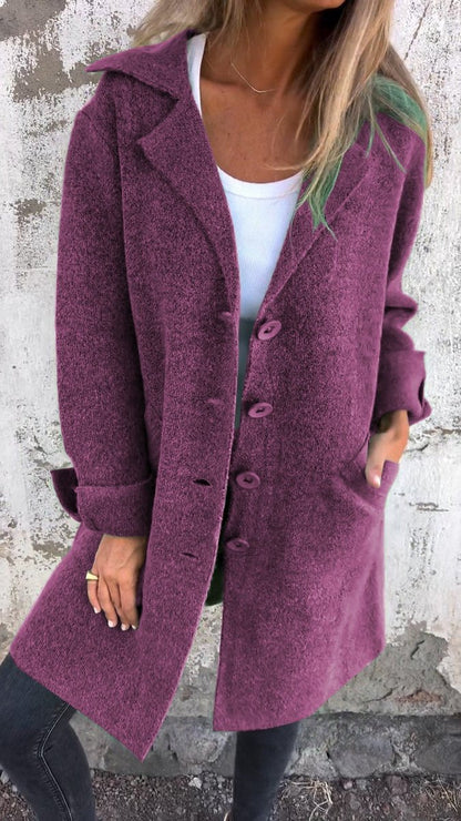 Women's Oversized Wide Collar Coat