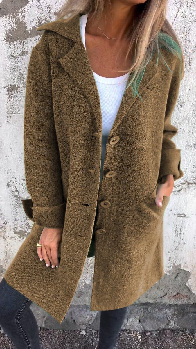 Women's Oversized Wide Collar Coat