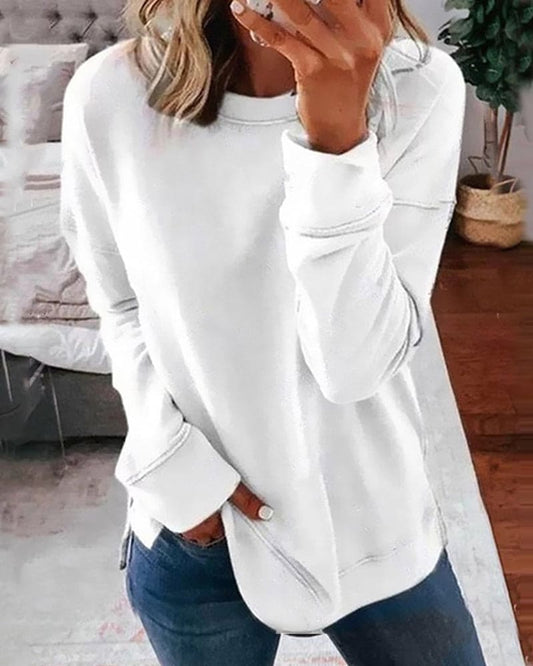 Women's Relaxed Crew Neck Sweatshirt