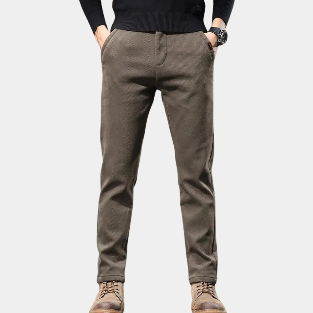 Men's Regular Fit Chino Trousers