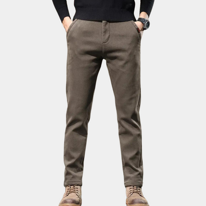 Men's Regular Fit Chino Trousers