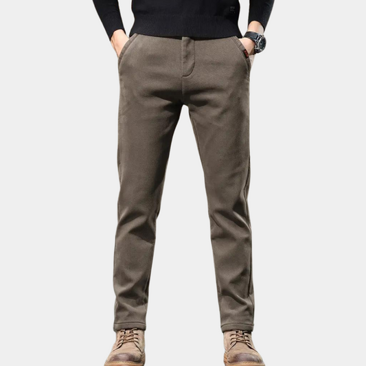 Men's Regular Fit Chino Trousers