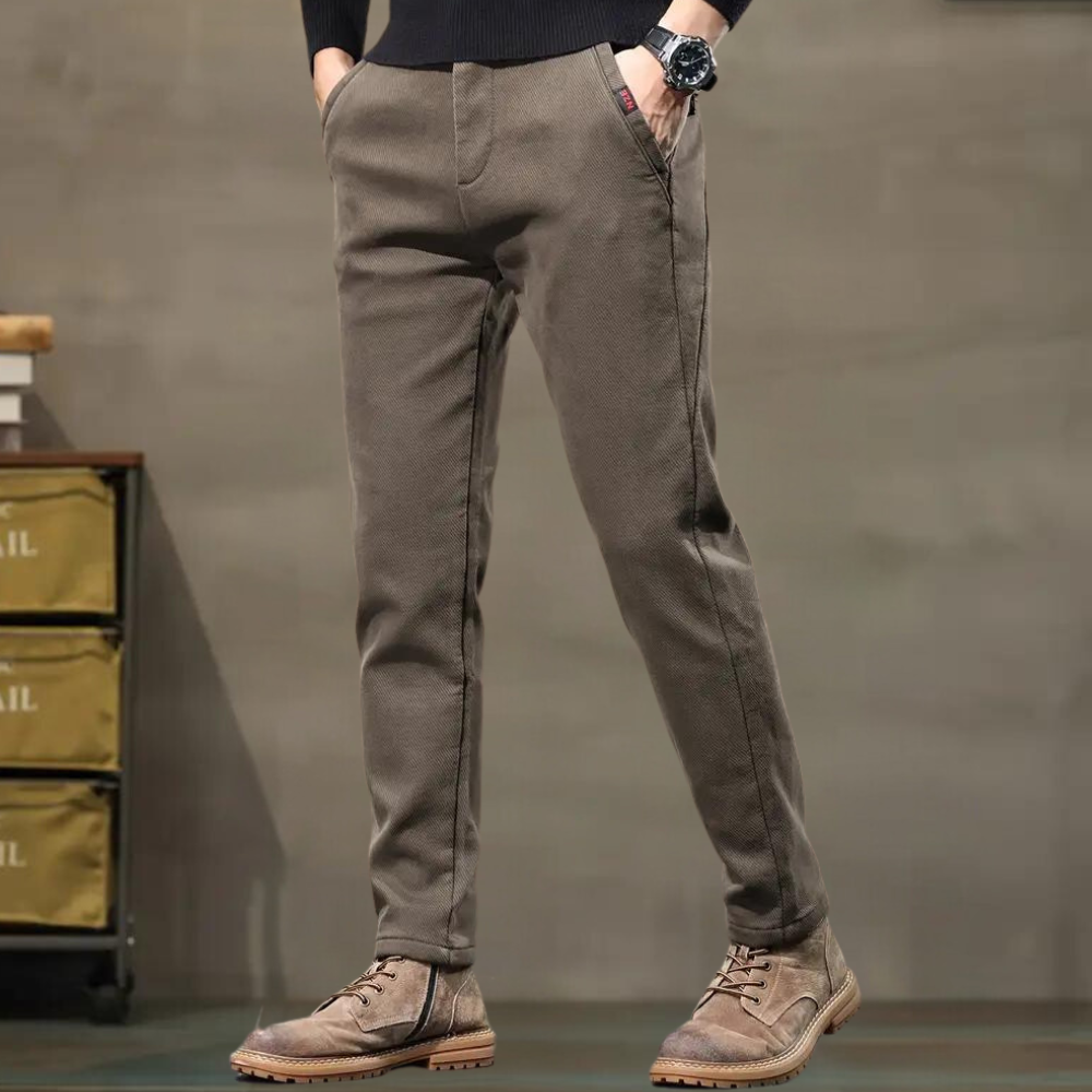 Men's Regular Fit Chino Trousers