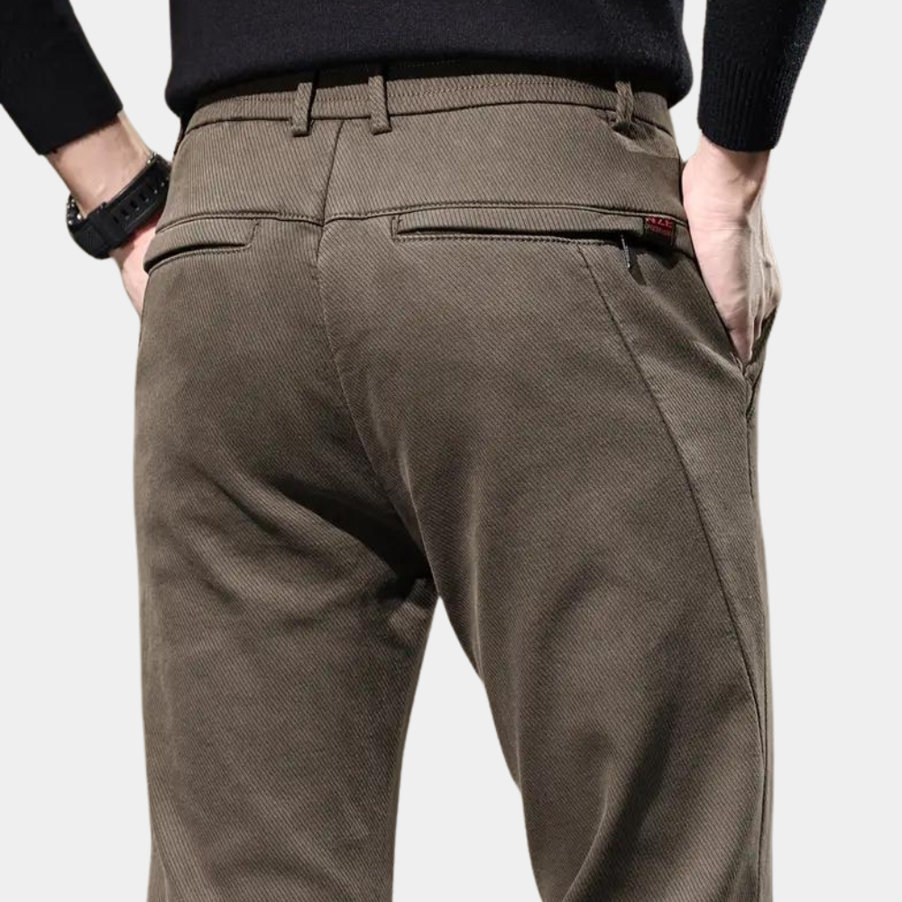 Men's Regular Fit Chino Trousers