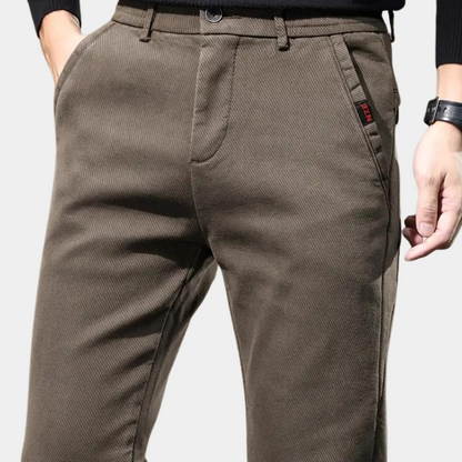 Men's Regular Fit Chino Trousers
