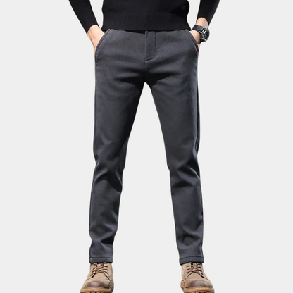 Men's Regular Fit Chino Trousers