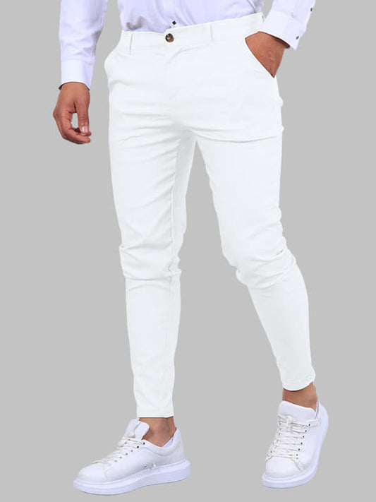 Men's Slim Fit Chino Trousers