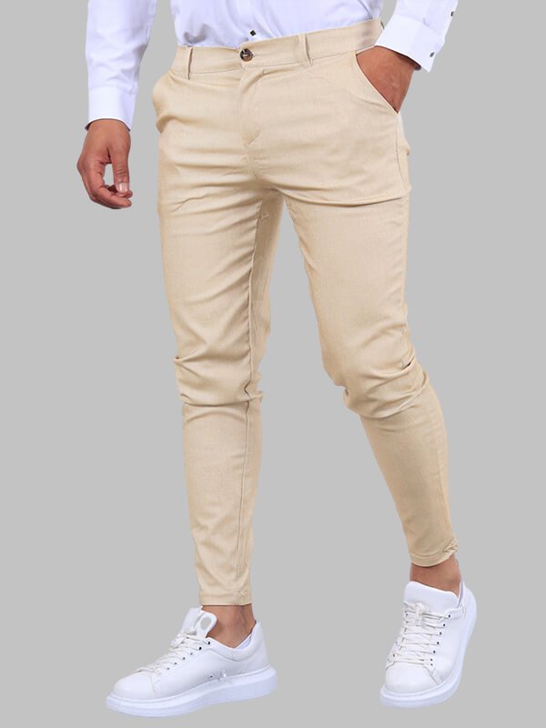 Men's Slim Fit Chino Trousers