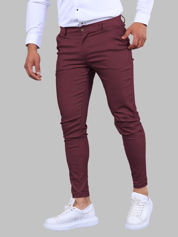 Men's Slim Fit Chino Trousers