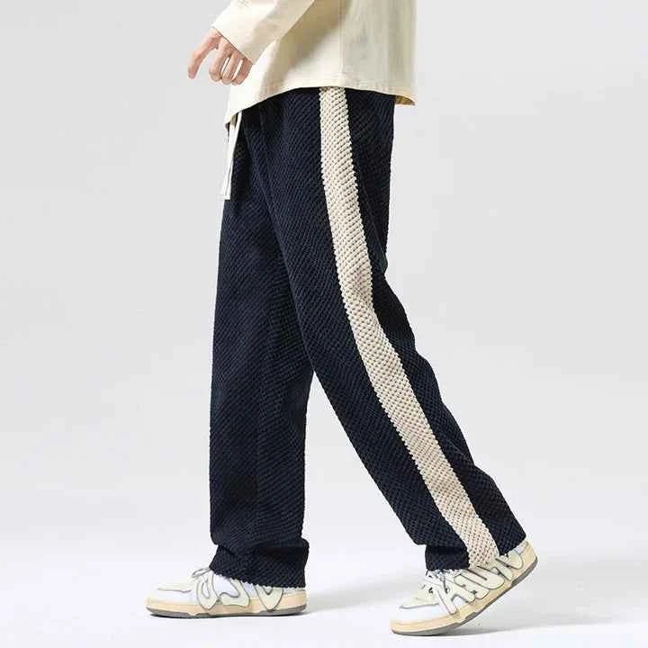 Men's Corduroy Casual Jogger Trousers