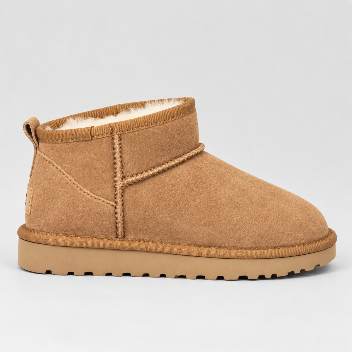 Women's Fur-Lined Suede Ankle Boots