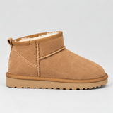 Women's Fur-Lined Suede Ankle Boots