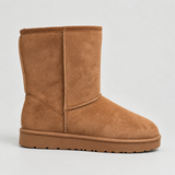 Women's Suede Mid-Calf Winter Boots