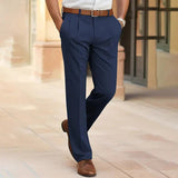 Men's Straight Leg Tailored Trousers