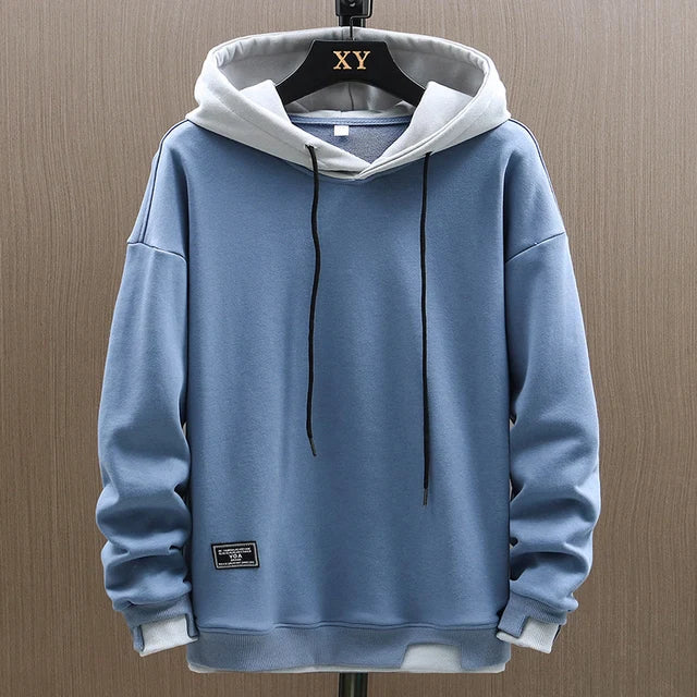 Men's Oversized Casual Hooded Sweatshirt