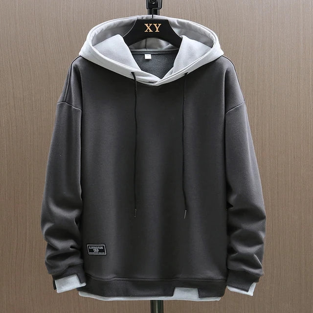 Men's Oversized Casual Hooded Sweatshirt