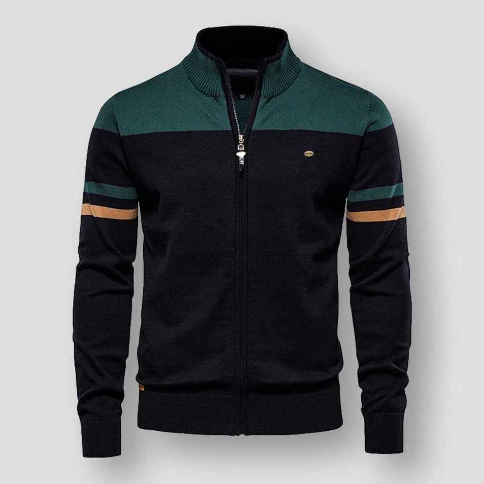 Men's Lightweight Knit Cardigan Jacket