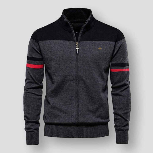 Men's Lightweight Knit Cardigan Jacket