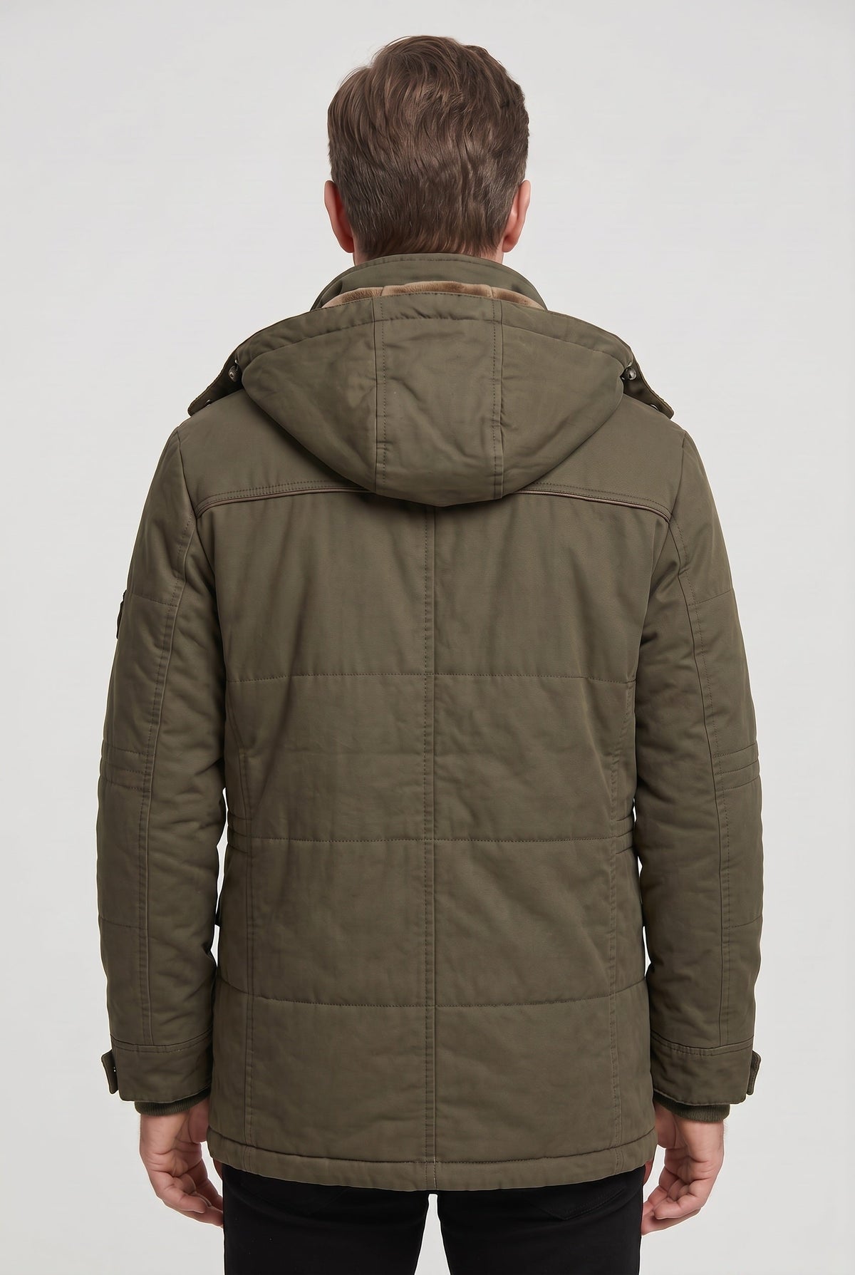 Men's Hooded Zip Casual Jacket