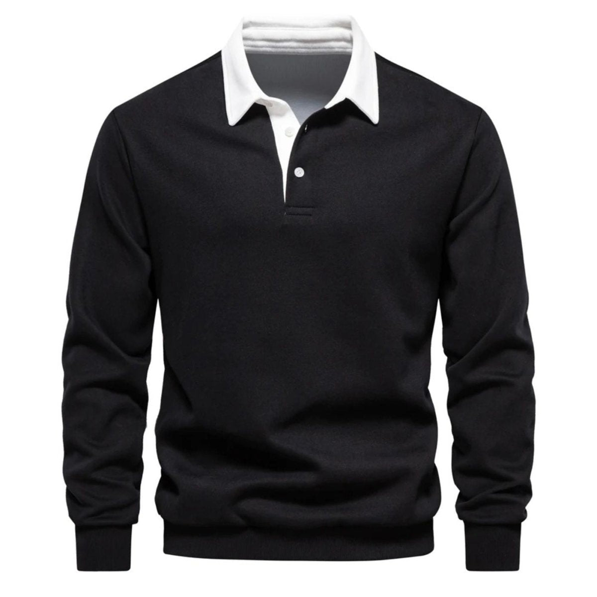 Men's Regular Fit Polo Jumper