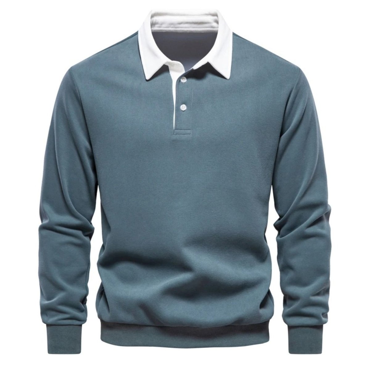 Men's Regular Fit Polo Jumper