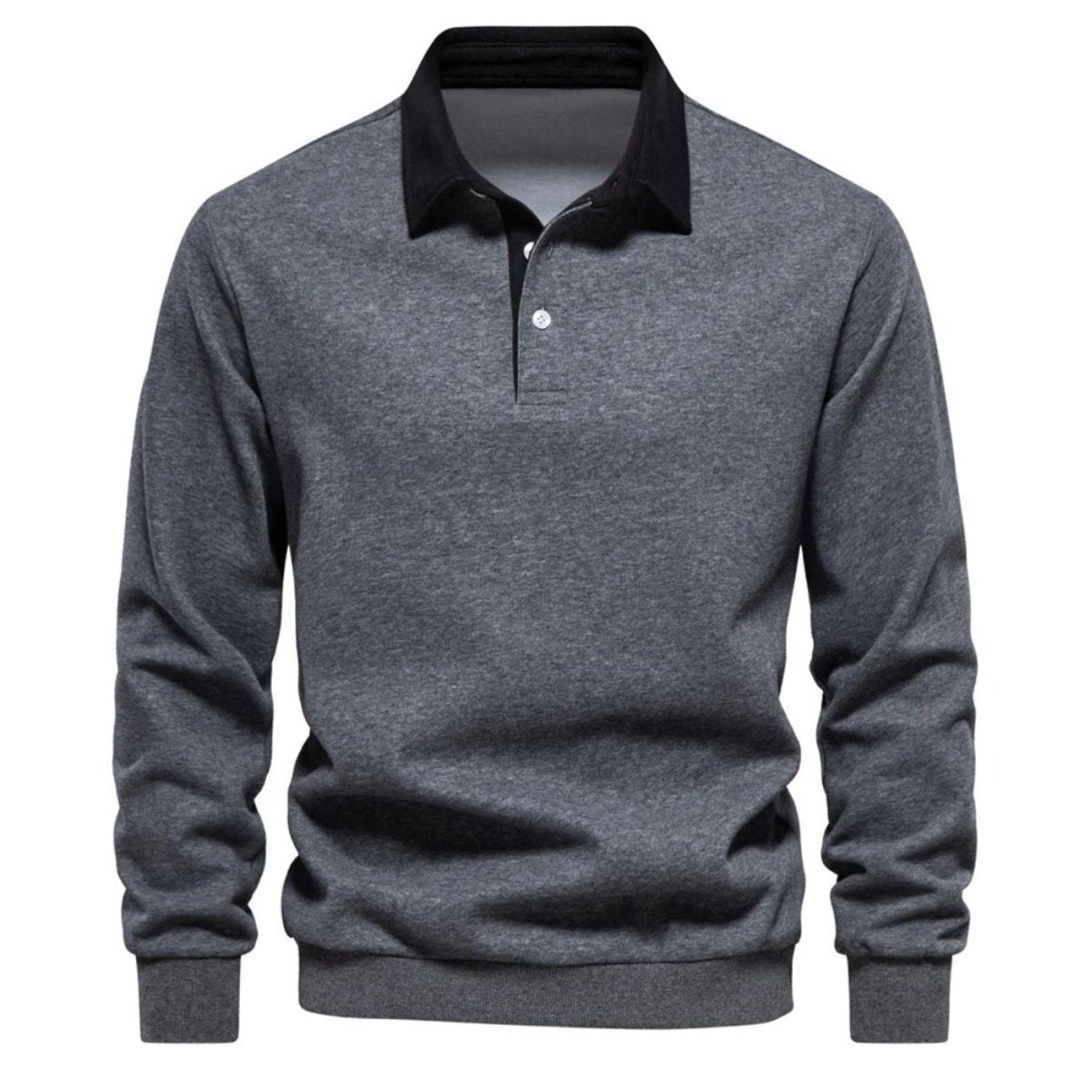 Men's Regular Fit Polo Jumper