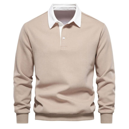 Men's Regular Fit Polo Jumper