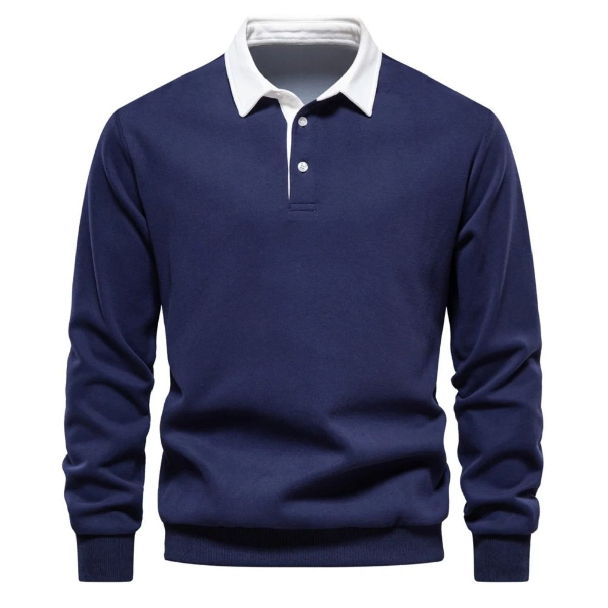 Men's Regular Fit Polo Jumper
