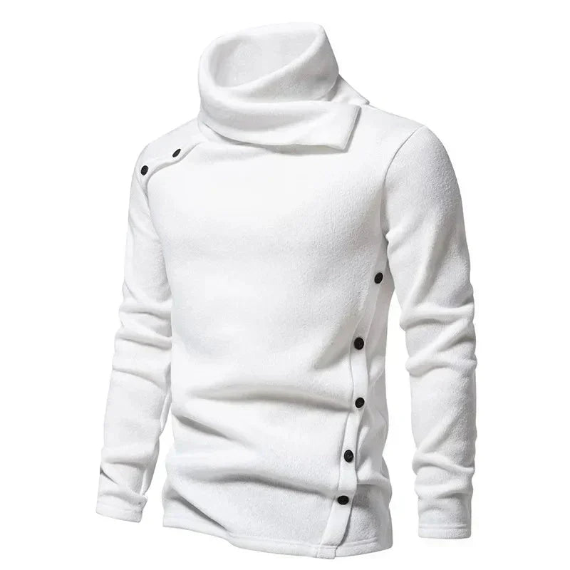 Men's Stand Collar Winter Jumper