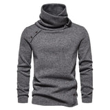 Men's Stand Collar Winter Jumper