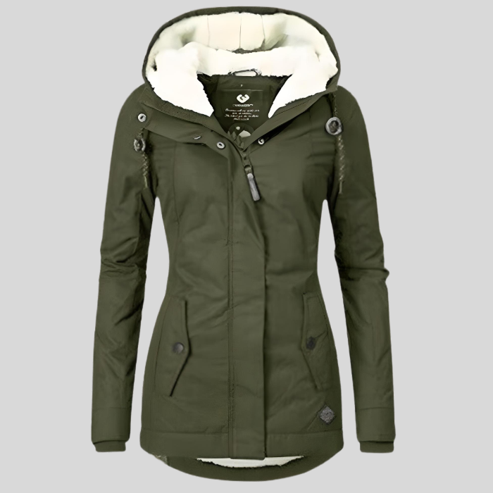 Women's Sherpa Lined Winter Jacket
