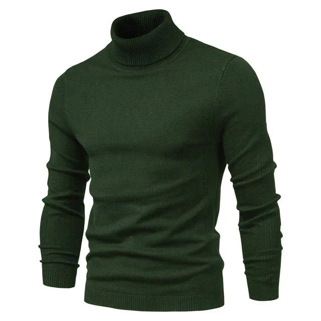 Men's Classic Roll Neck Jumper