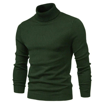 Men's Classic Roll Neck Jumper