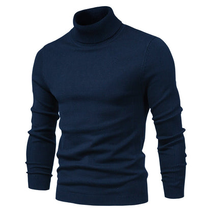 Men's Classic Roll Neck Jumper