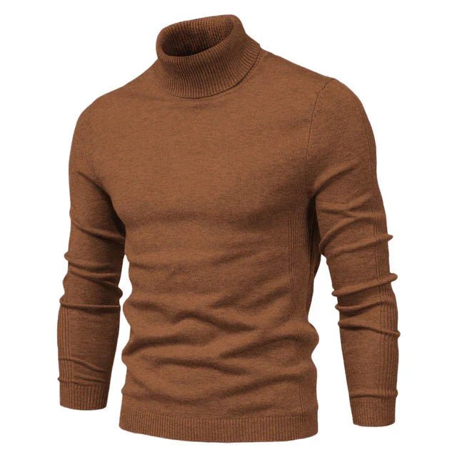 Men's Classic Roll Neck Jumper