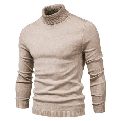 Men's Classic Roll Neck Jumper
