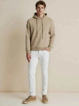 Men's Casual Knit Hooded Jumper
