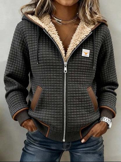 Women's Sherpa Lined Quilted Jacket